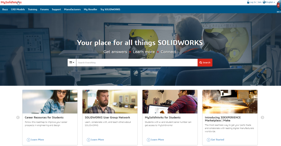 MySolidWorks 3DEXPERIENCE platform