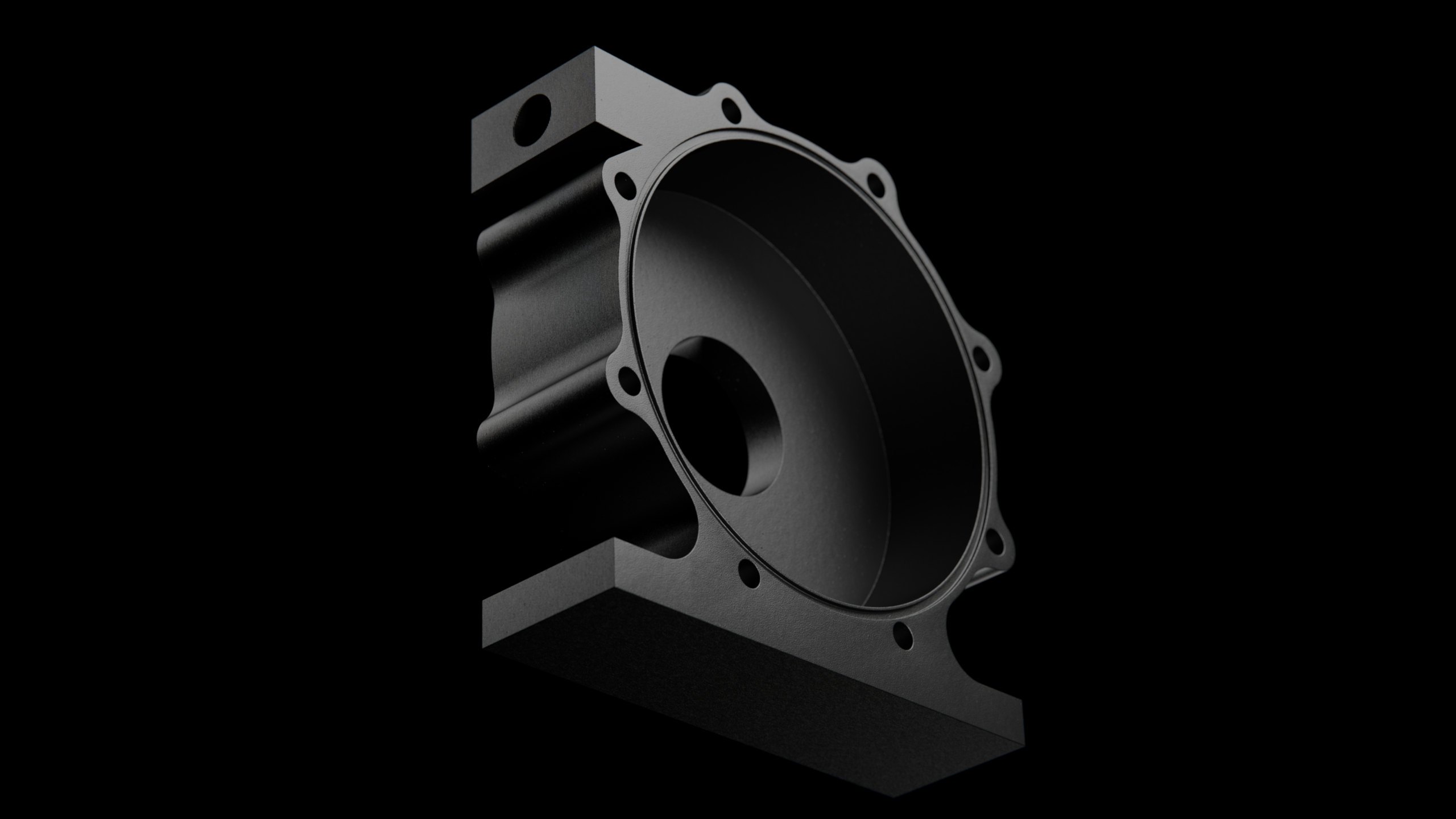 Carbon Fiber reinforced 3D printed turbine for Tesla