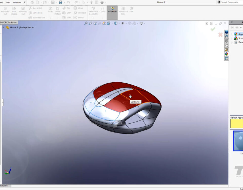 A video Thumbnail on SOLIDWORKS xShape
