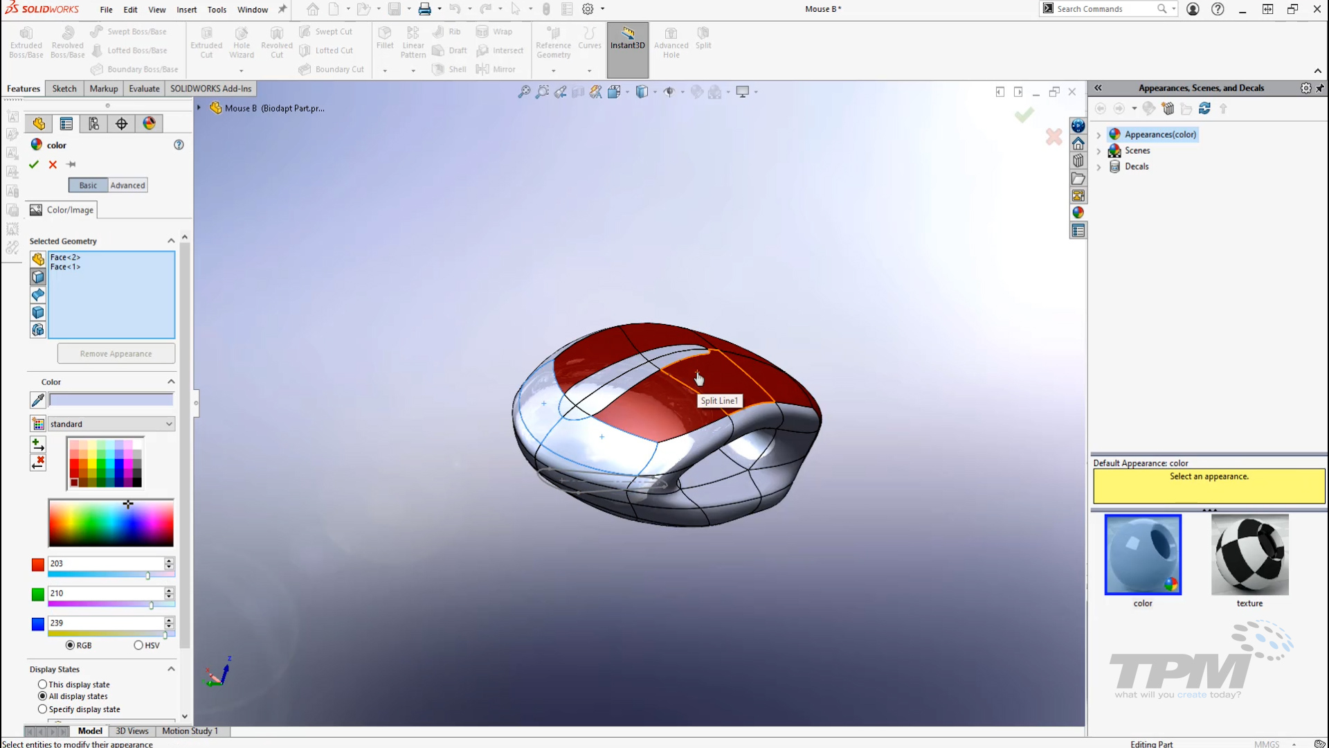 A video Thumbnail on SOLIDWORKS xShape