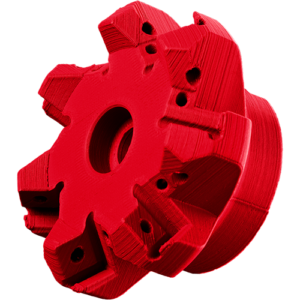 Precise PLA Material in Red