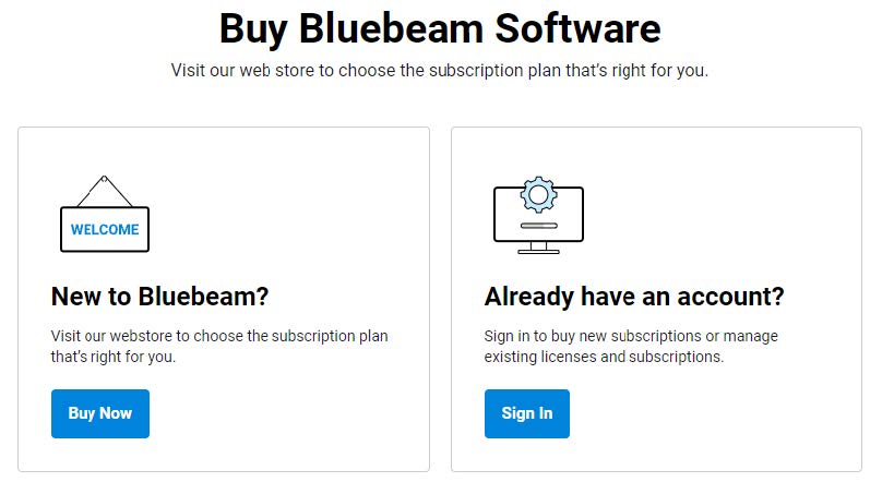 Buy Bluebeam Software