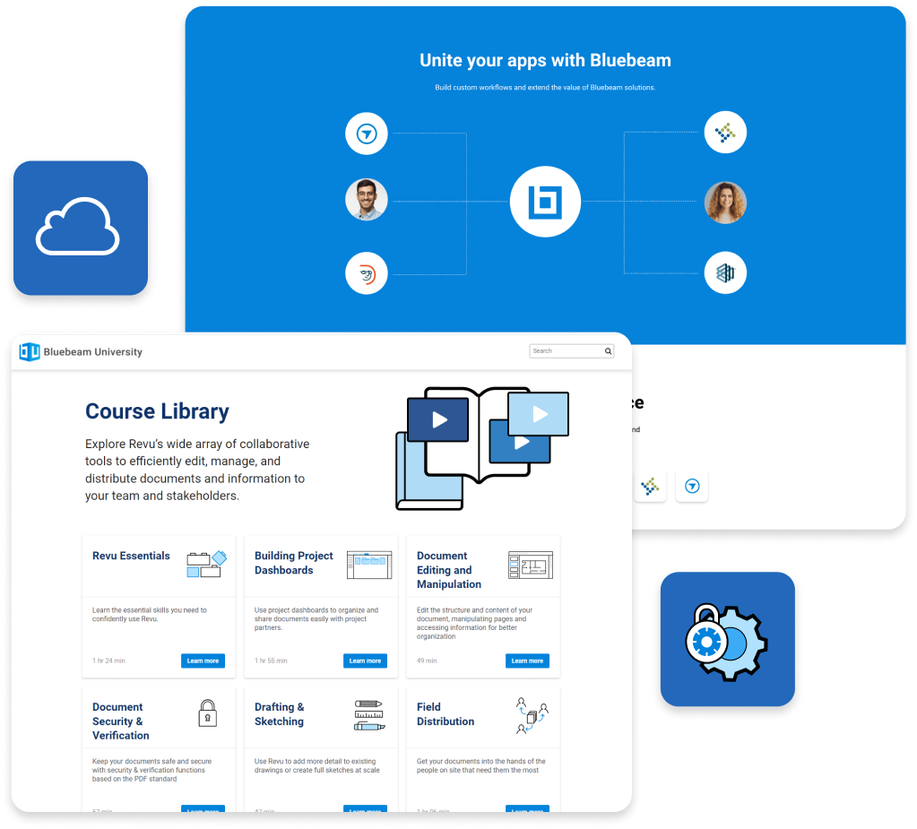 Built-in Services with Bluebeam Revu and Bluebeam Cloud