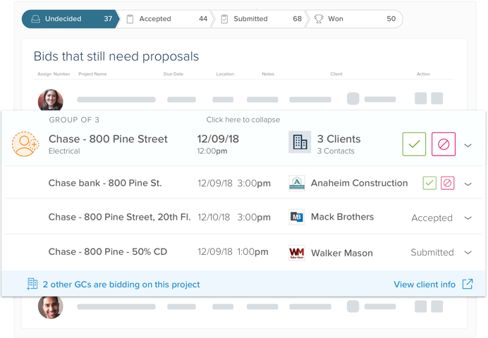Manage your bid board automatically and save tons of time
