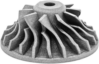 Metal Impeller printed with 3D technology