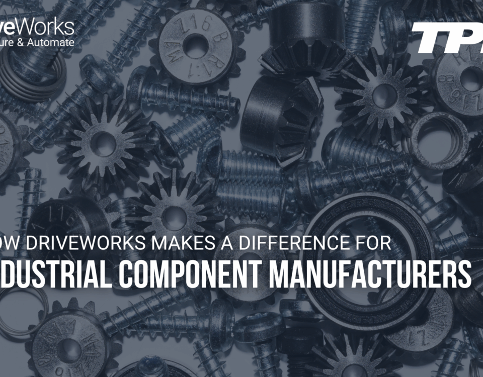 How DriveWorks makes a difference for Industrial Component Manufacturers