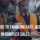 A guide to enabling fast, accurate quotes in complex sales